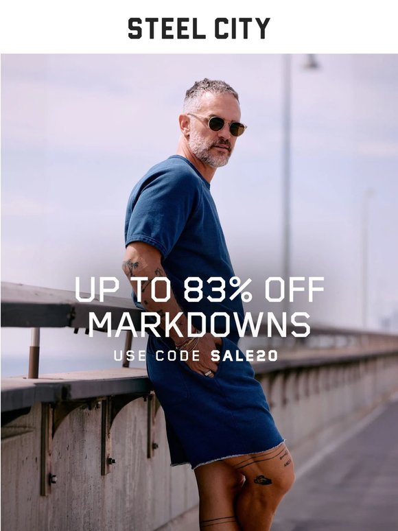 Last Call: Up to 83% Off