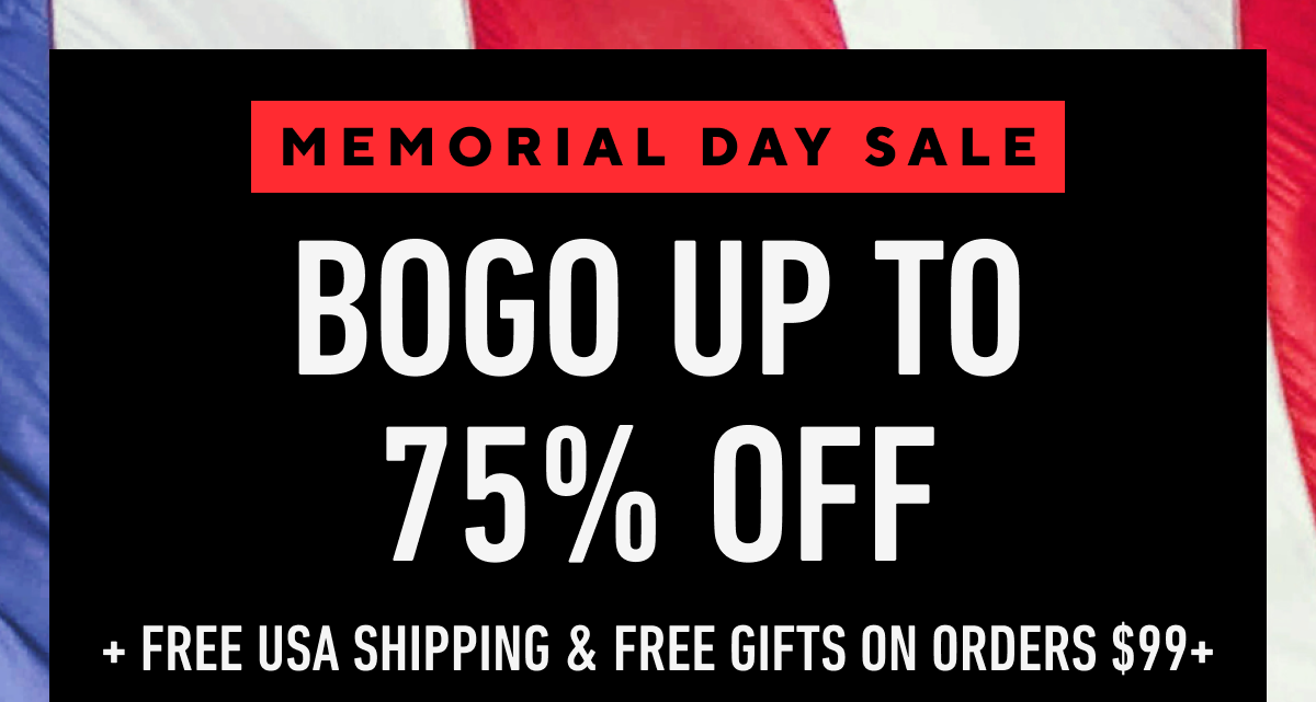 Memorial Day Sale