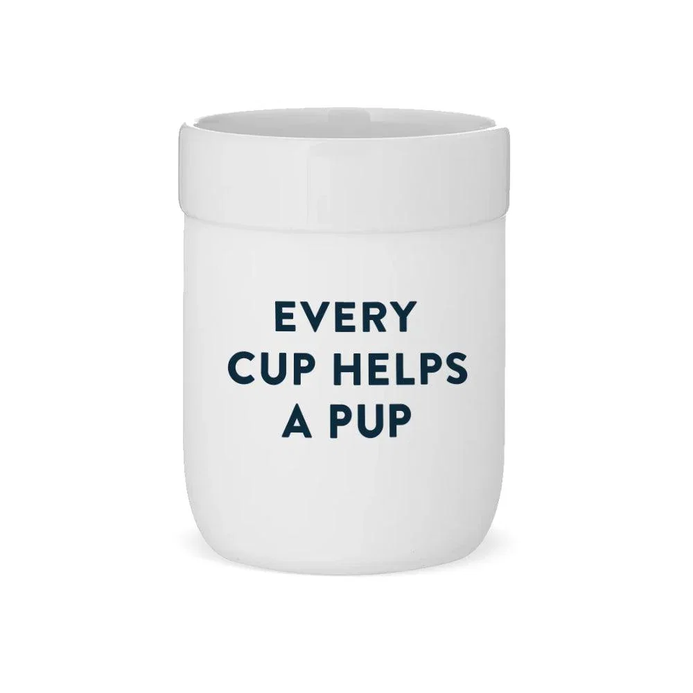 Image of Every Cup Helps A Pup Ceramic Tumbler