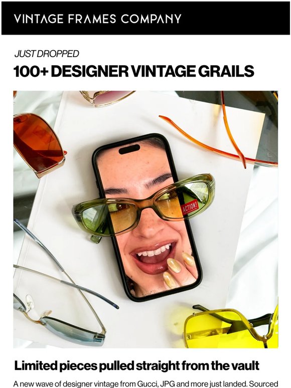 NEW: 100+ Designer Vintage Grails