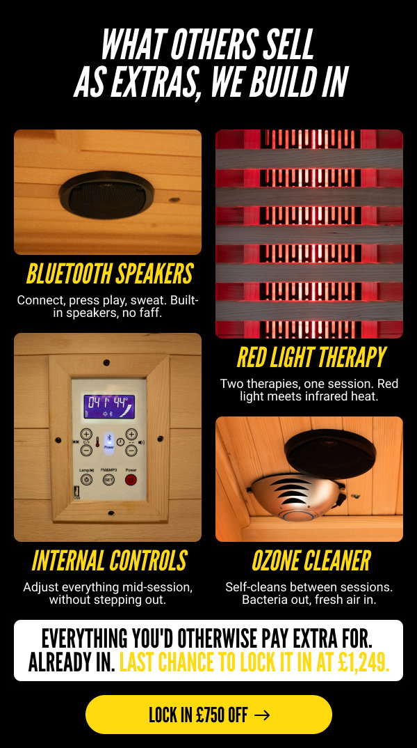 Infrared Sauna Sale