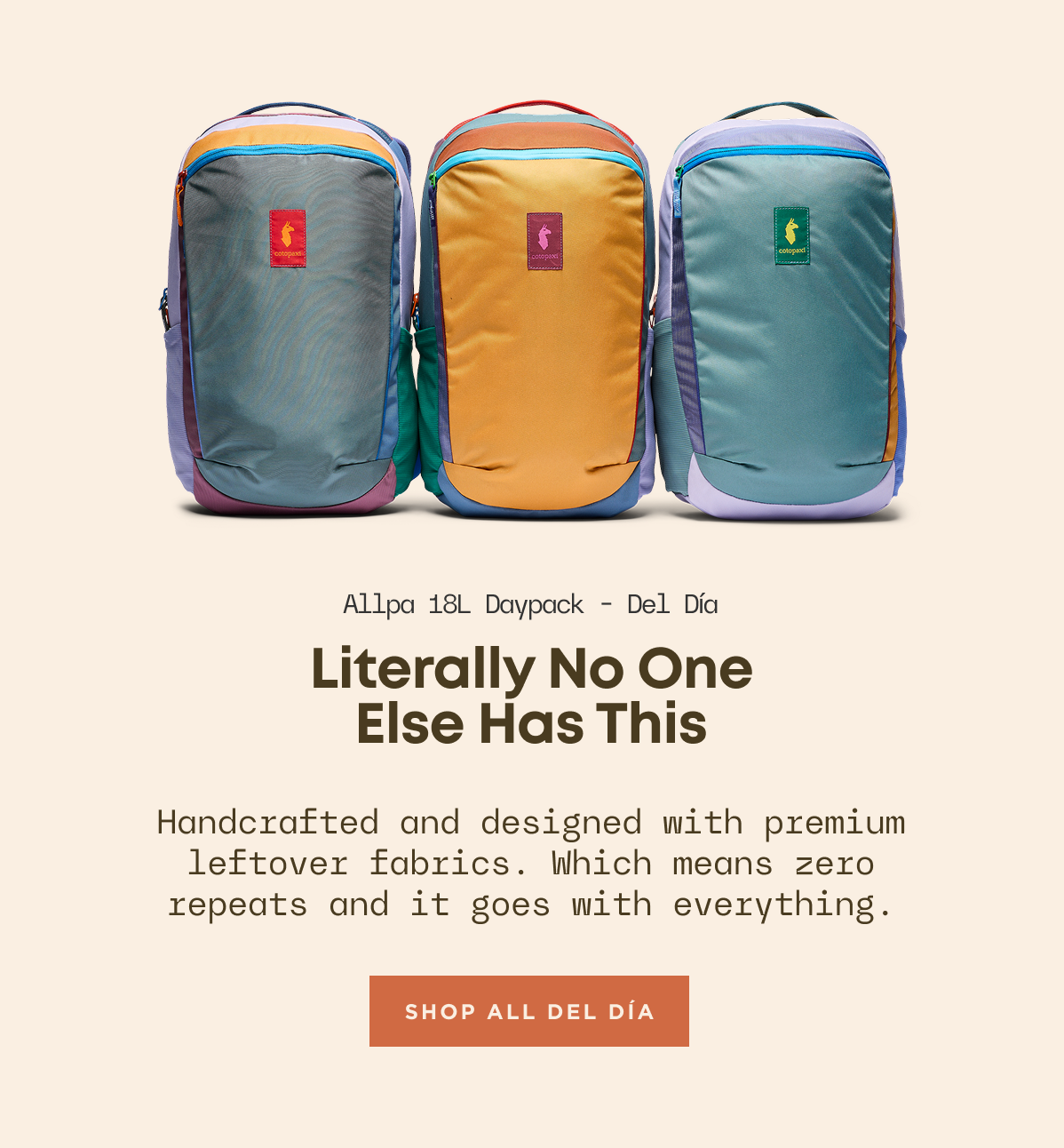 Allpa 18L Daypack - Del Día