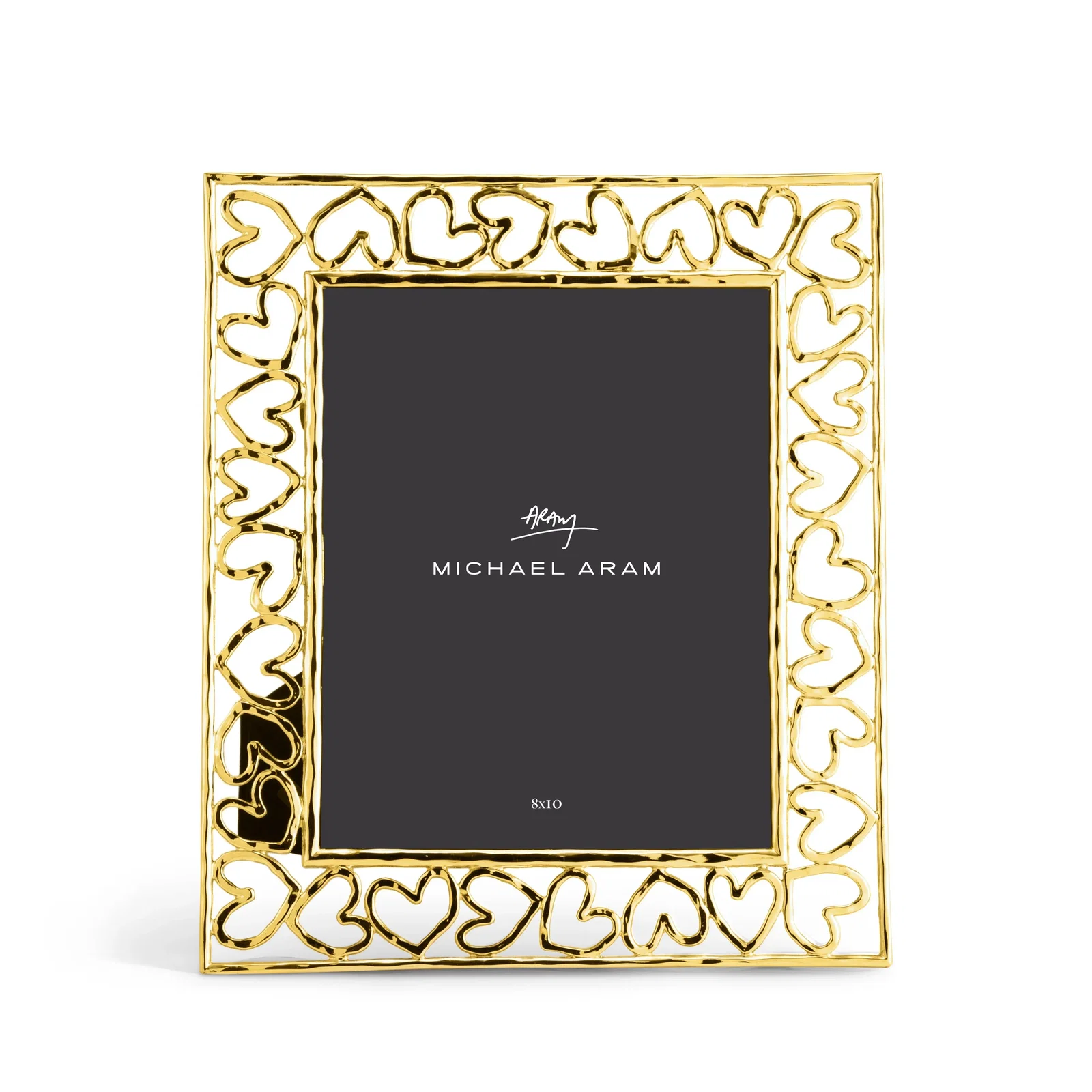 Image of Heart Frame - Gold or Silver