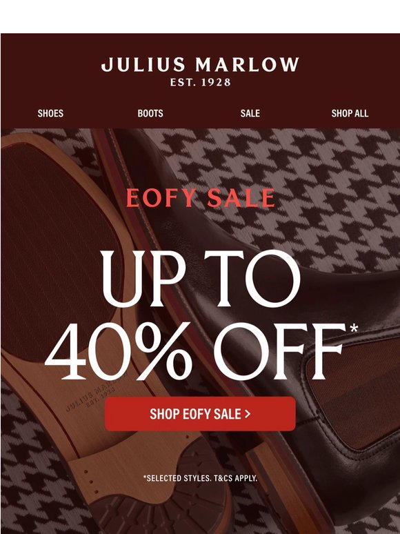 New Markdowns Up to 40% Off!