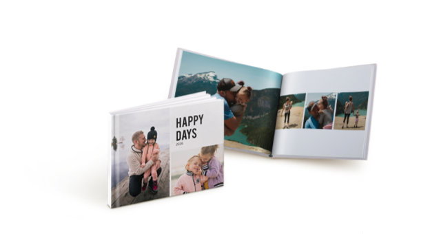 11 x 8.5 Medium Landscape Standard Bind Imagewrap Hardcover Photobook