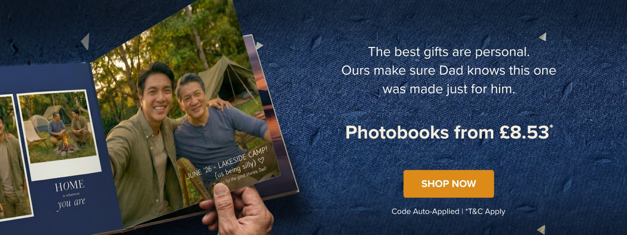 Father's Day Photobook from £8.53*
