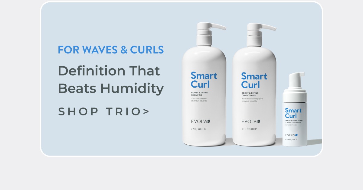 Definition that beats humidity for waves and curls. Shop SmartCurl Boost & Define Trio XL.