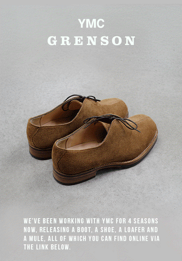 Shop YMC x Grenson