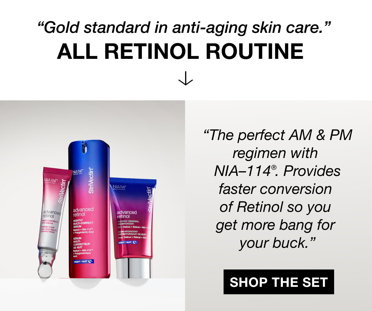 Shop All Retinol Routine