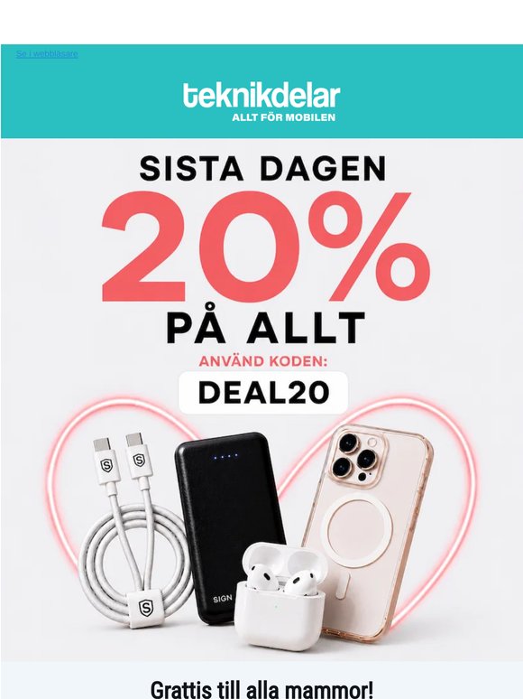 Idag firar vi alla mammor! 💝