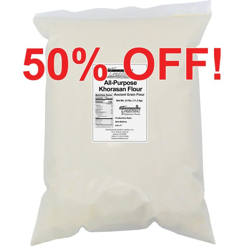 Image of All-Purpose Khorasan Flour - 25 lb. Bag