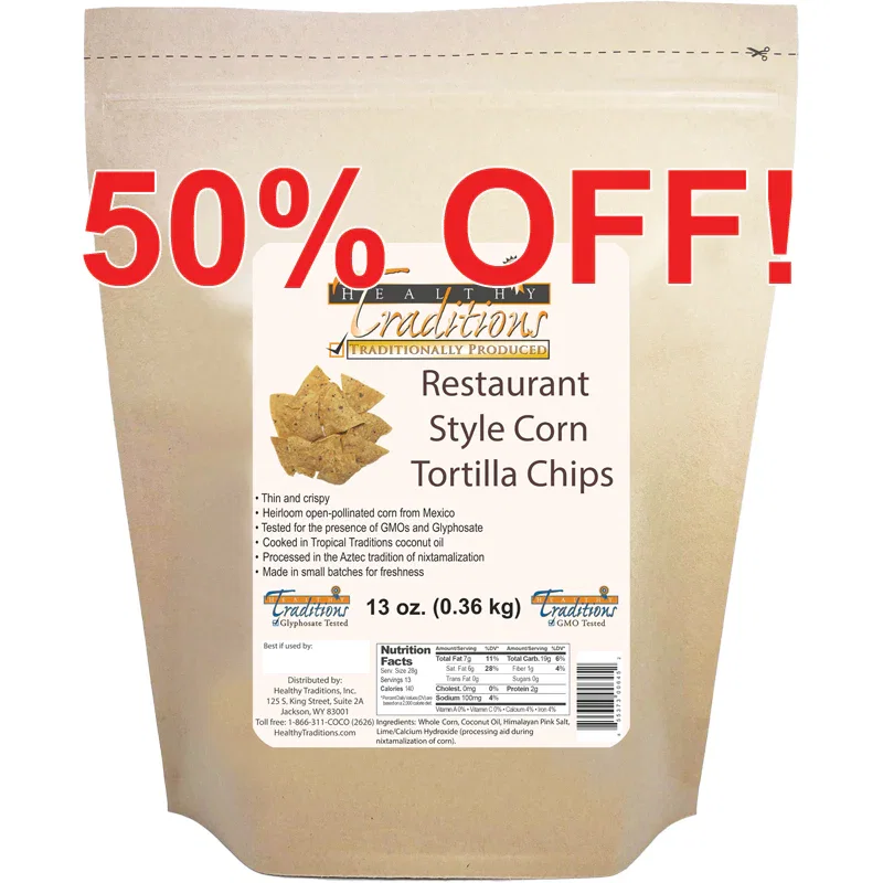 Image of Restaurant Style Cónico Cremoso Corn Tortilla Chips 13 oz.
