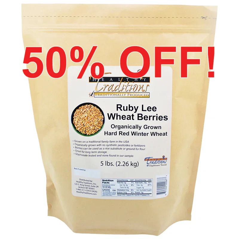 Image of Ruby Lee Wheat Berries - 5 lb.