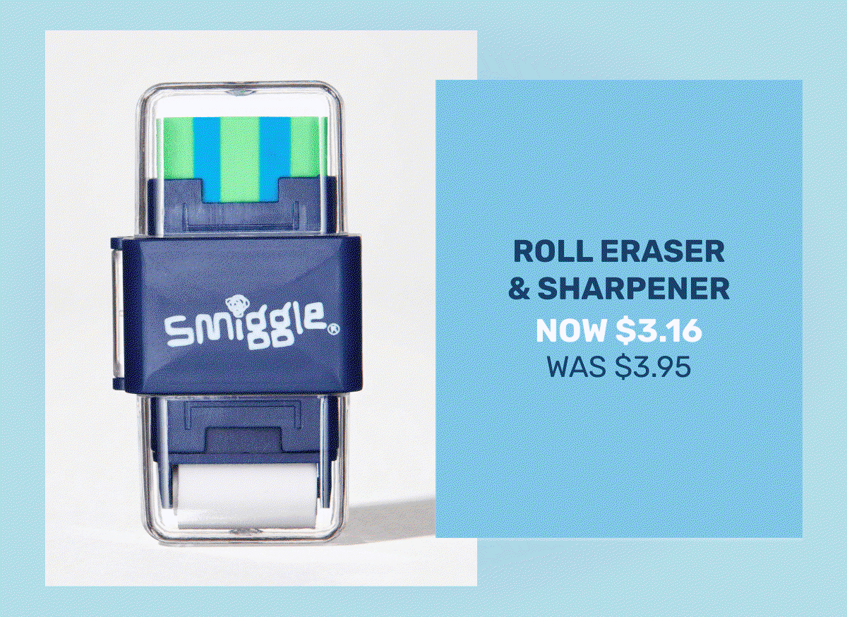 Roll Eraser & Sharpener