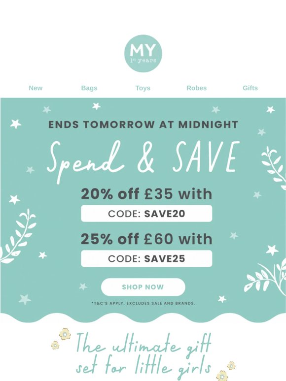 Spend 👏 Save 👏Ends Soon!