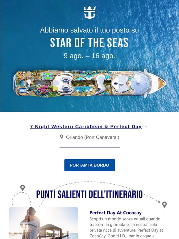 Stai ancora pensando a quello 7 notti Western Caribbean & Perfect Day?