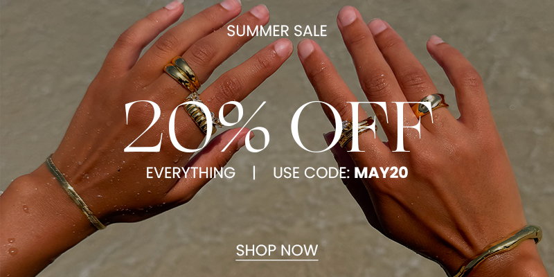20% off everything - use code MAY20