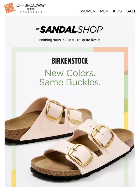 Just In: New Birkenstock Colors