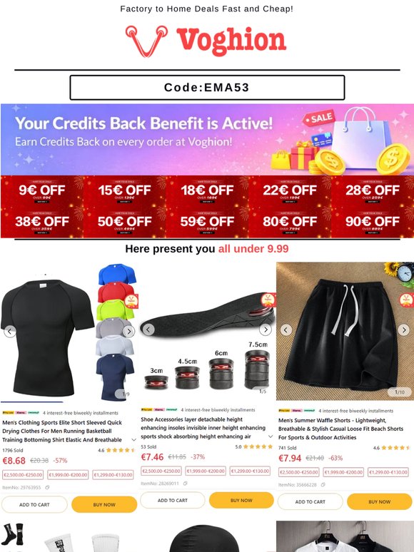 🔔 Stylish Deals Under 9.99€ Don' t Wait! [Coupon Inside]