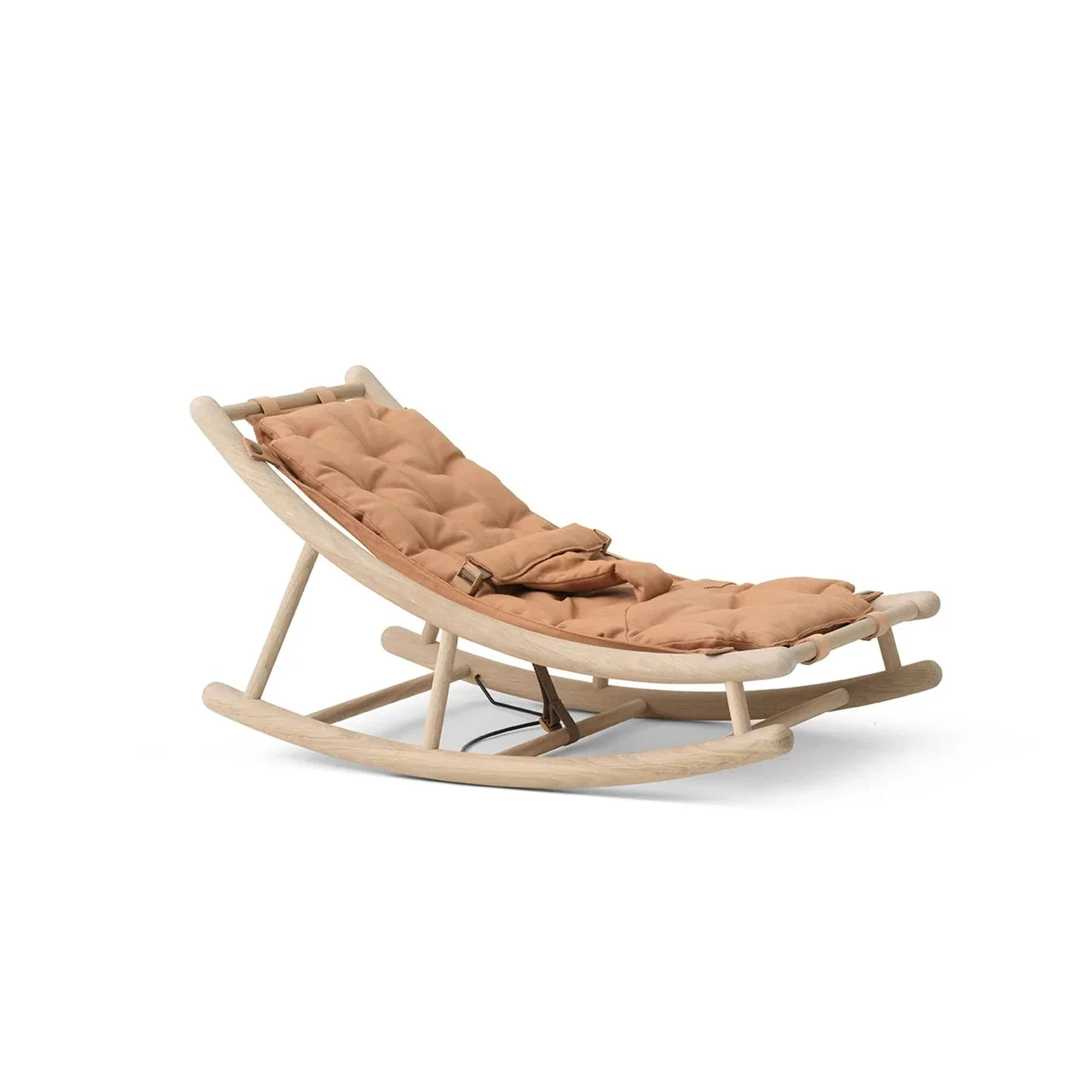 Image of Oliver Furniture Wood Baby & Toddler Rocker - Oak/Caramel