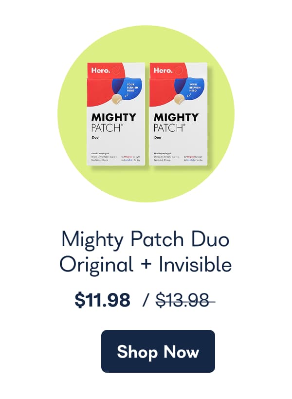 Mighty Patch Duo Original + Invisible