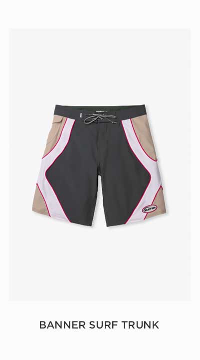 Banner Surf Trunk