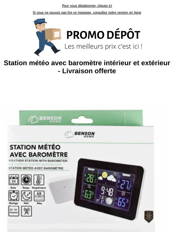 Découvrez notre Station météo