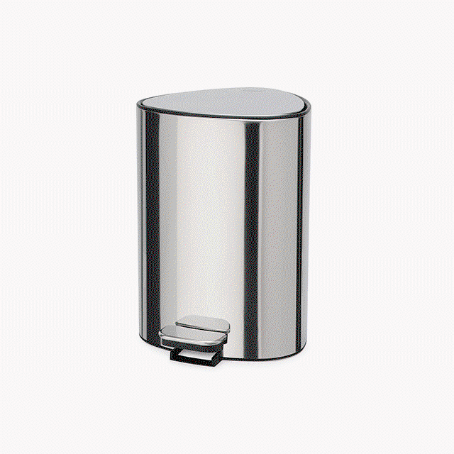 EasyStore™ Luxe 5L Stainless-steel Bathroom Pedal Bin