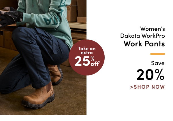 Women's Dakota WorkPro Work Pants Save 20%