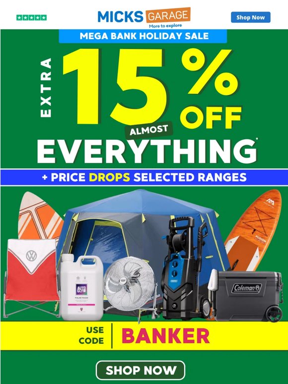 ⭐SUNDAY Starbuys: 15% OFF!