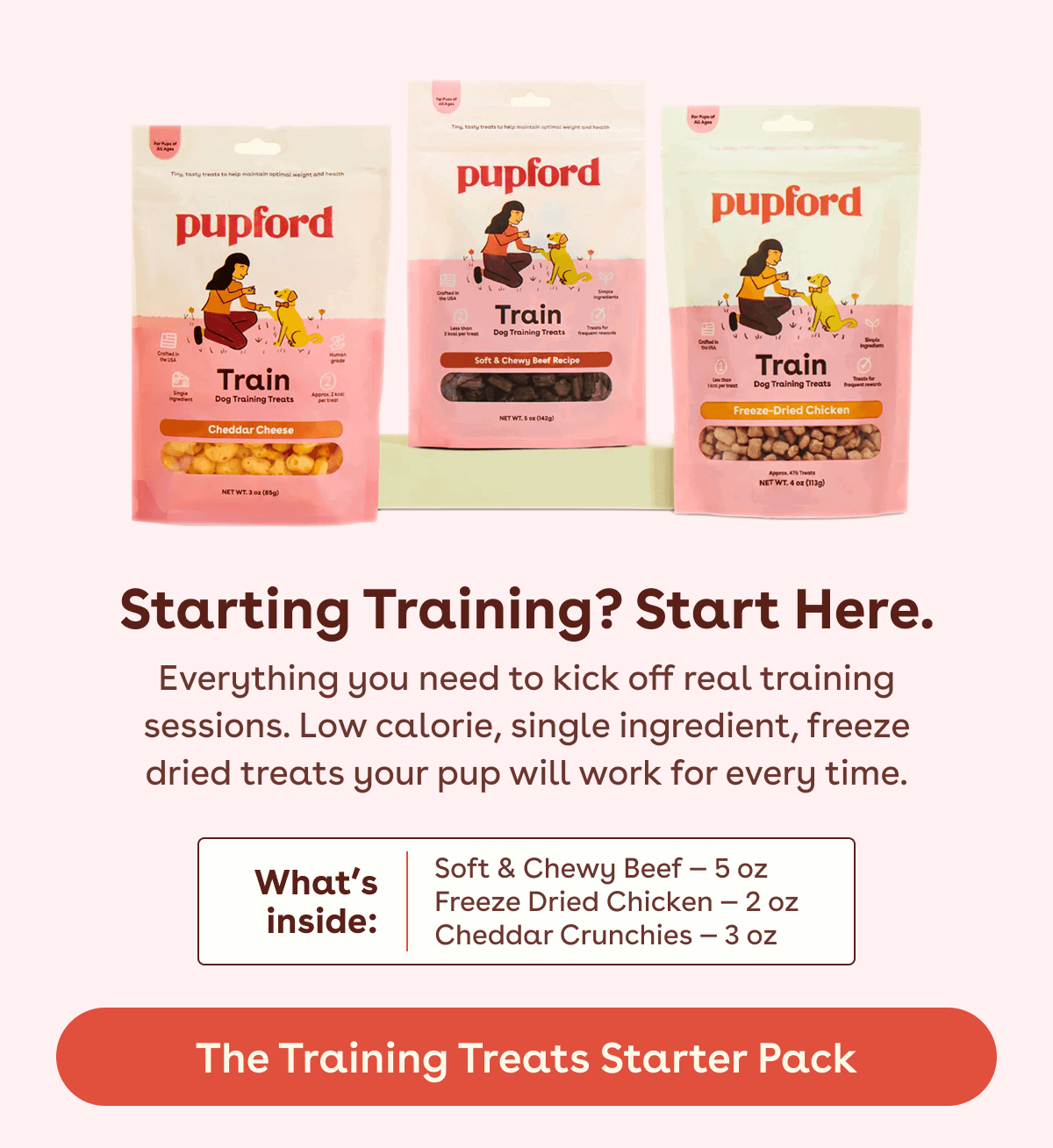 The training treats starter pack 