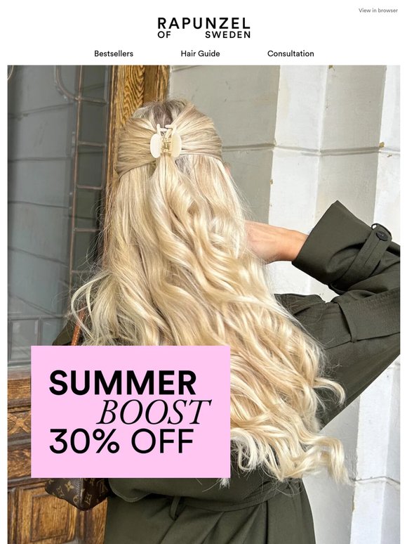 Ends tomorrow: 30% off EVERYTHING!*