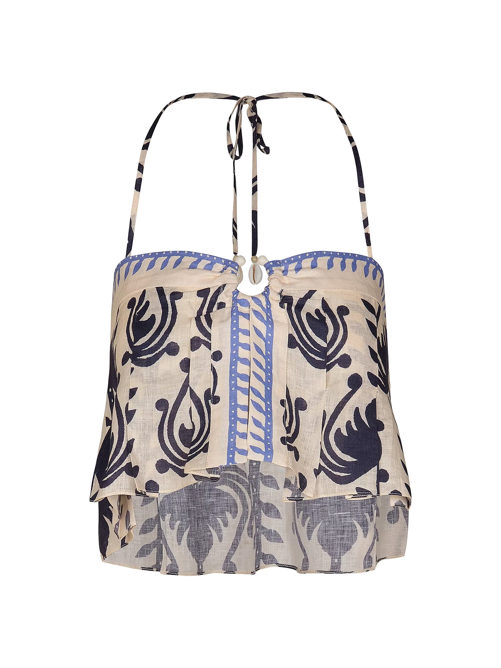 Johanna Ortiz Oceanic Printed Top