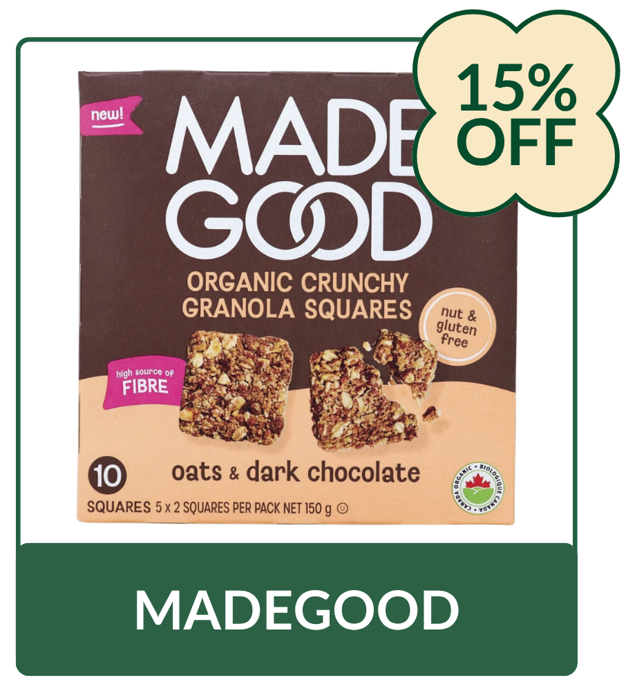 15% Off MadeGood