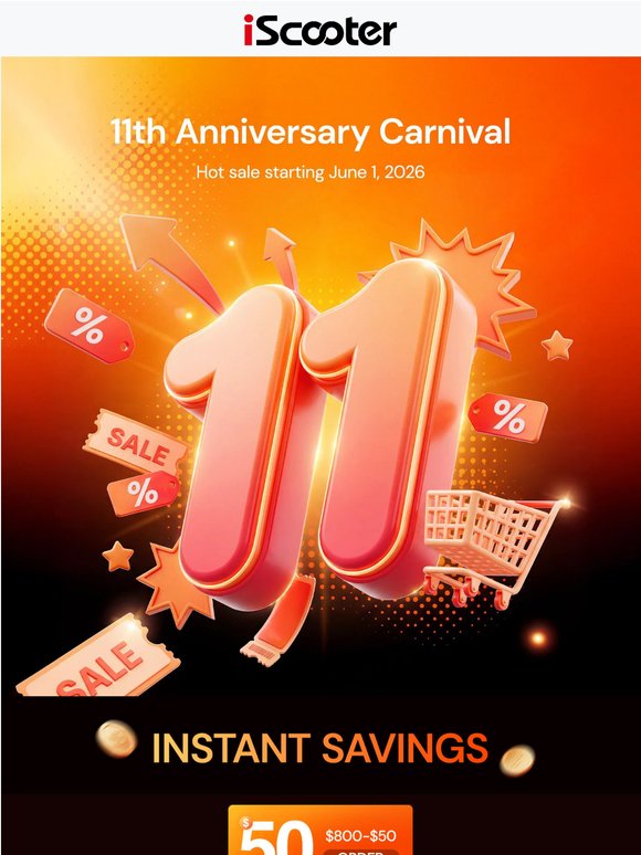 🎂 11th Anniversary Sale — Save Up to $200