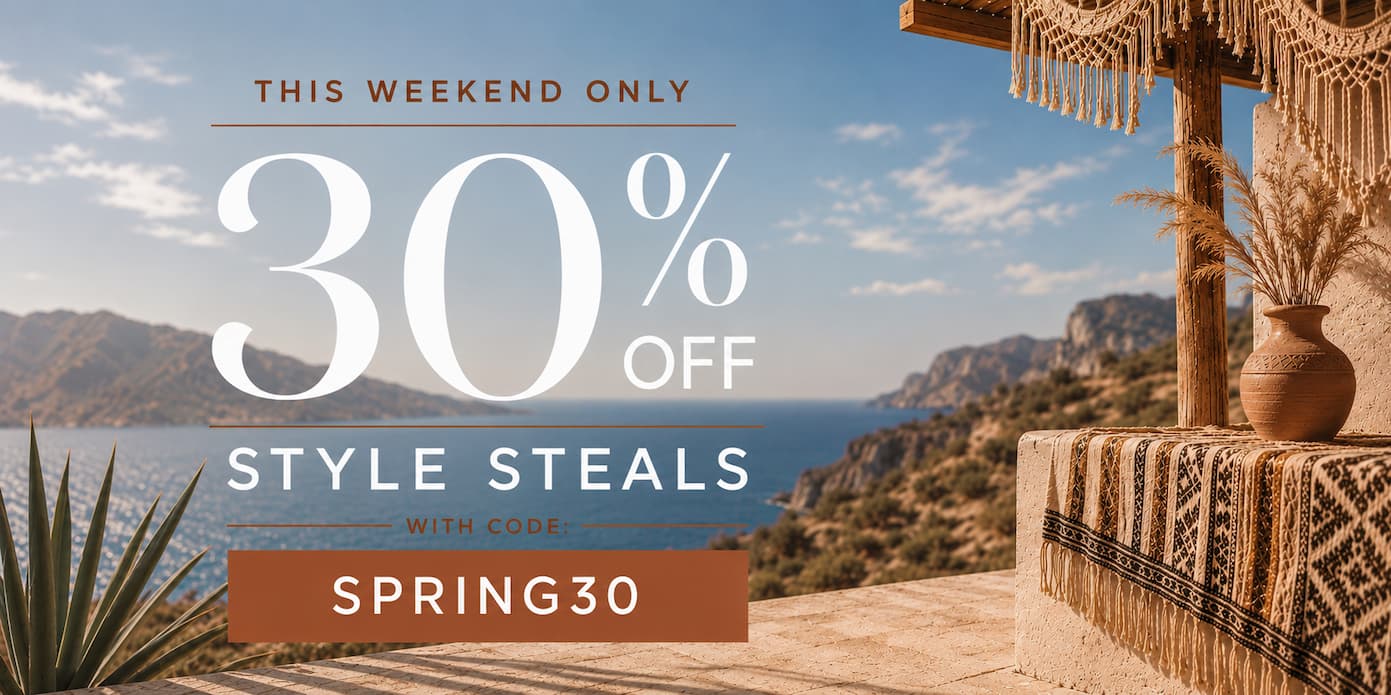 This Weekend Only. 30% Off Style Steals with code: SPRING30.