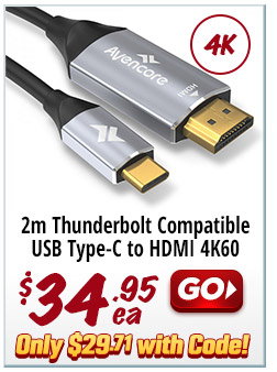2m USB Type-C to HDMI 4K60 Cable