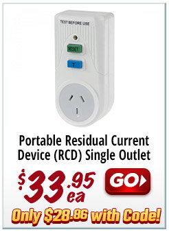Portable RCD Safety Outlet