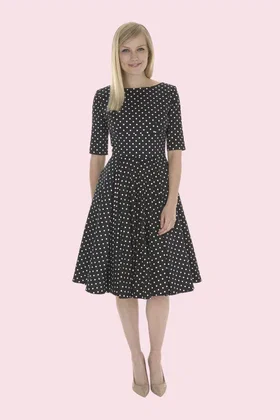 Hepburn in Polka Dot