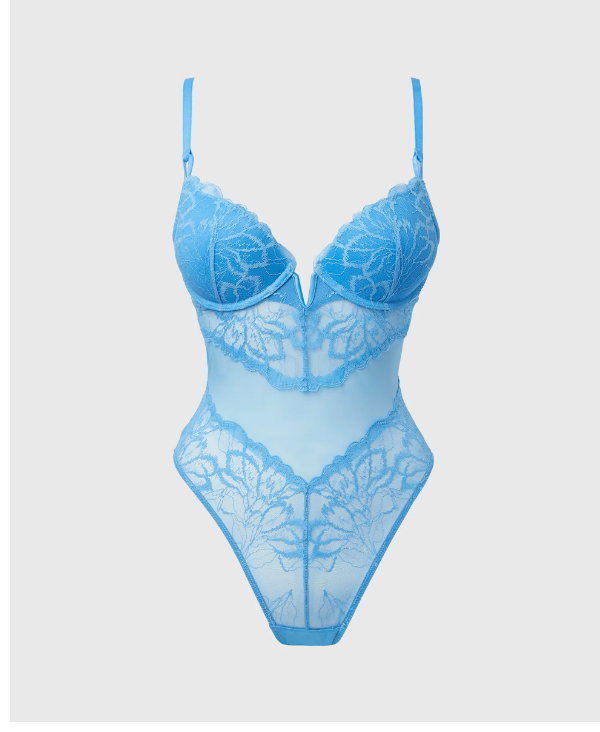 Azure Blue Bodysuit
