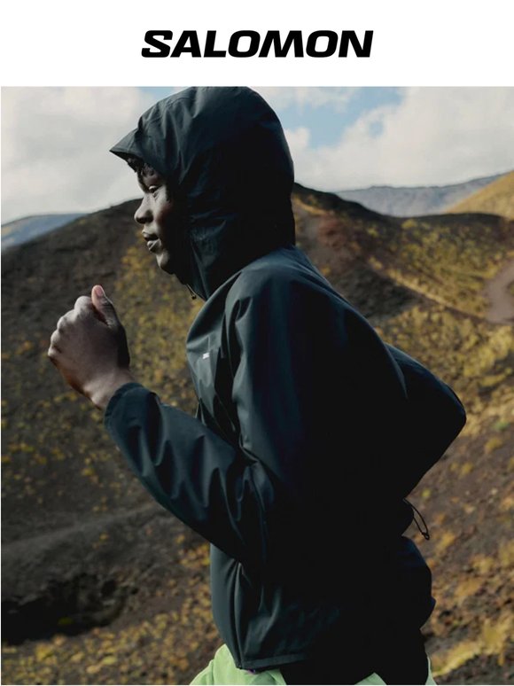 Running shell jackets