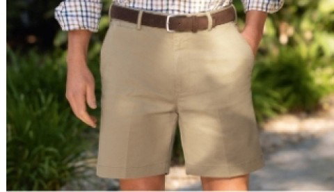 Men's Stretch Cotton Chino Shorts