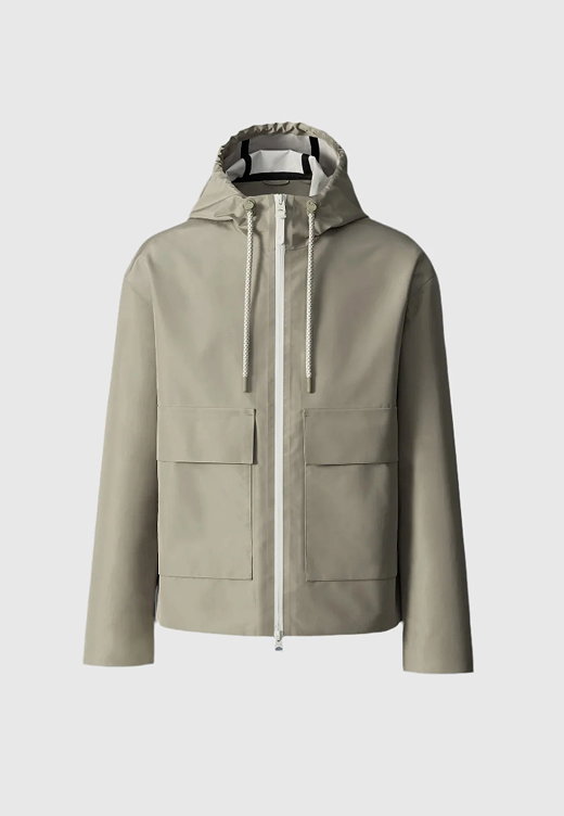 ERIC-ZZ Recycled Technical Jacket with Hood