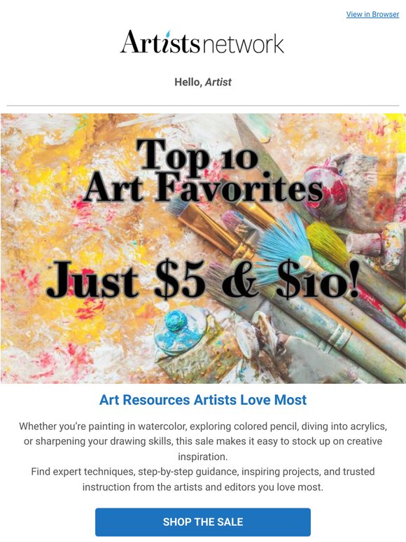 Don’t Miss These Top 10 Art Deals