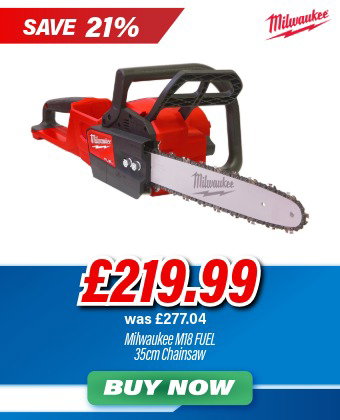 Milwaukee M18FCHS35-0 M18 FUEL 18V 35cm Chainsaw (Body Only)