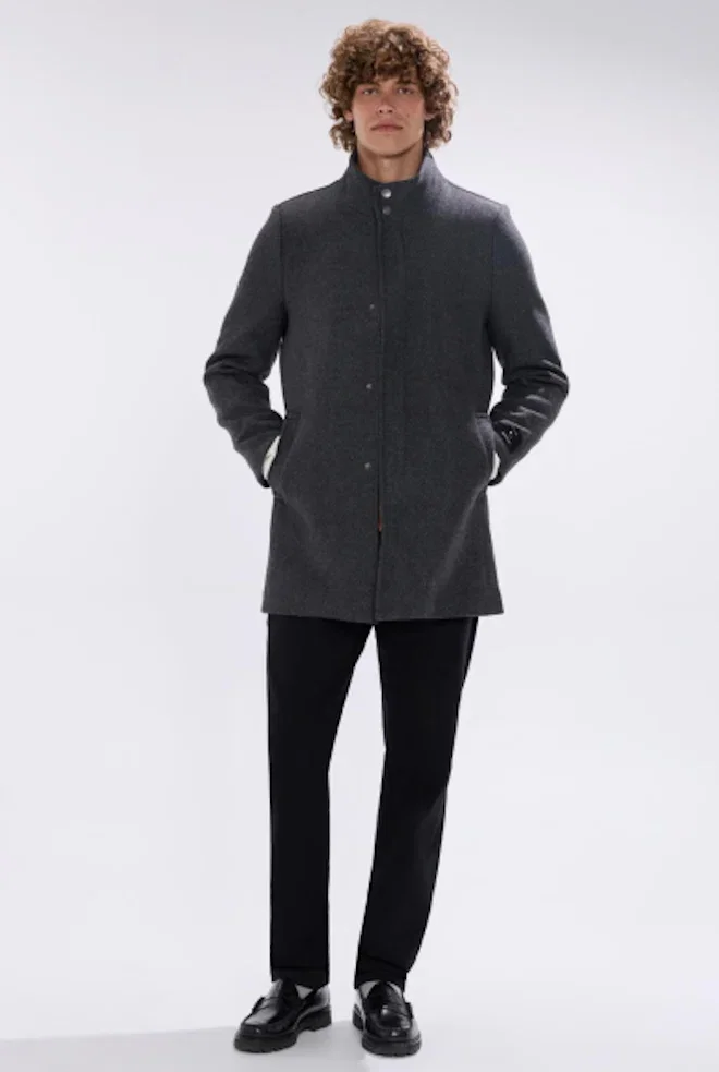 Kurt Wool Blend Coat