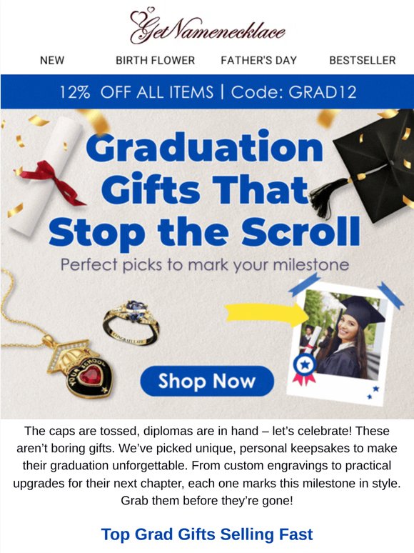 🎉 Graduation Gifts That Stop the Scroll