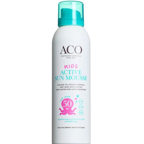ACO Sun Kids Active Mousse SPF 50 Up