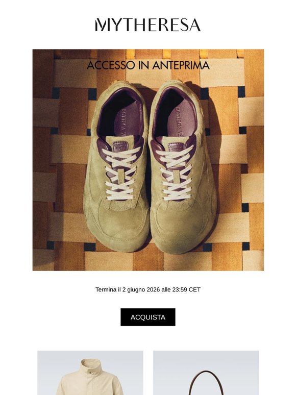 Accesso in anteprima: Bottega Veneta, The Row, Loewe