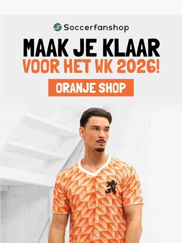Scoor je WK-outfit op tijd